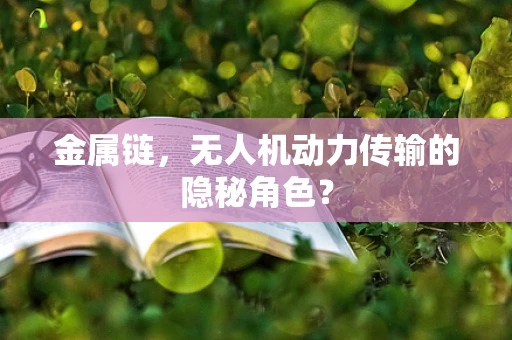 金属链，无人机动力传输的隐秘角色？