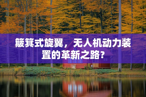 簸箕式旋翼，无人机动力装置的革新之路？
