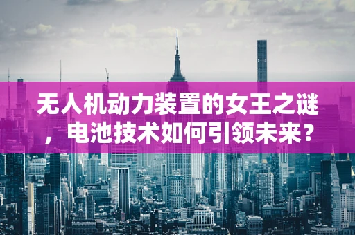 无人机动力装置的女王之谜，电池技术如何引领未来？