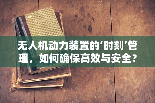 无人机动力装置的‘时刻’管理，如何确保高效与安全？