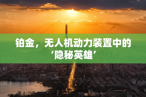 铂金，无人机动力装置中的‘隐秘英雄’