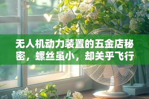 无人机动力装置的五金店秘密，螺丝虽小，却关乎飞行安全？