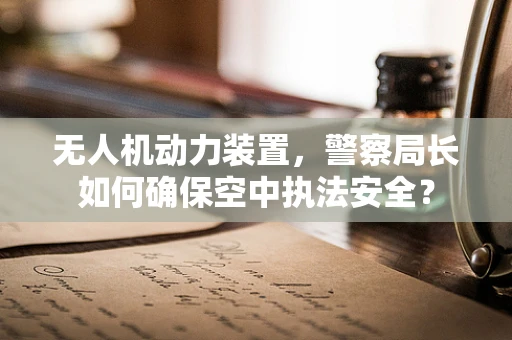 无人机动力装置，警察局长如何确保空中执法安全？