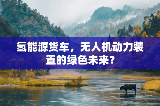 氢能源货车，无人机动力装置的绿色未来？