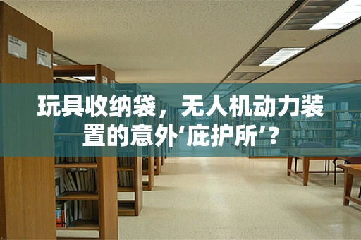 玩具收纳袋，无人机动力装置的意外‘庇护所’？