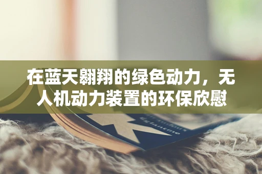 在蓝天翱翔的绿色动力，无人机动力装置的环保欣慰