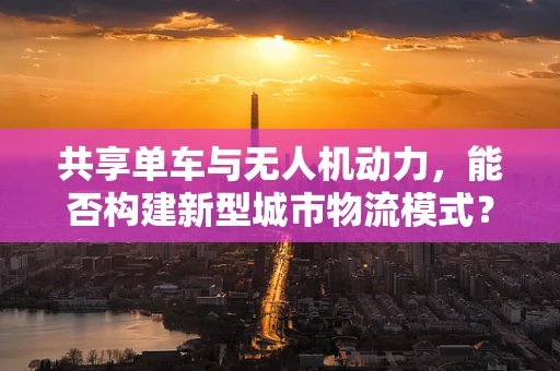 共享单车与无人机动力，能否构建新型城市物流模式？
