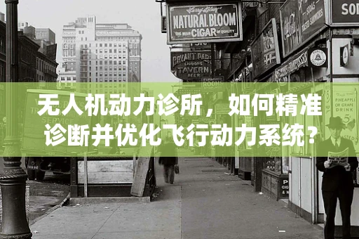 无人机动力诊所，如何精准诊断并优化飞行动力系统？