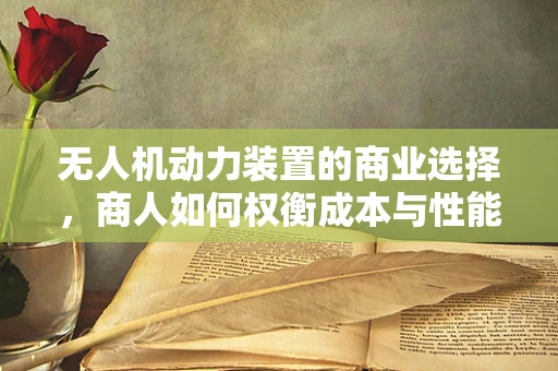 无人机动力装置的商业选择，商人如何权衡成本与性能？