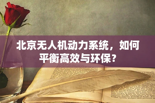 北京无人机动力系统，如何平衡高效与环保？