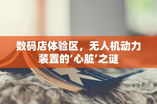 数码店体验区，无人机动力装置的‘心脏’之谜