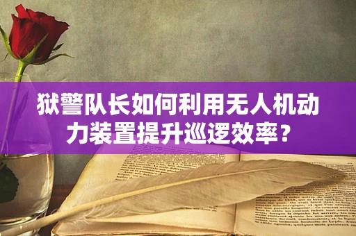 狱警队长如何利用无人机动力装置提升巡逻效率？