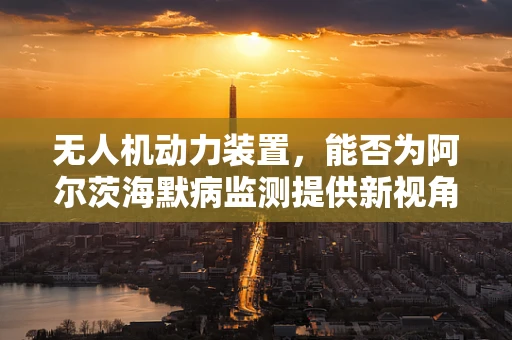 无人机动力装置，能否为阿尔茨海默病监测提供新视角？