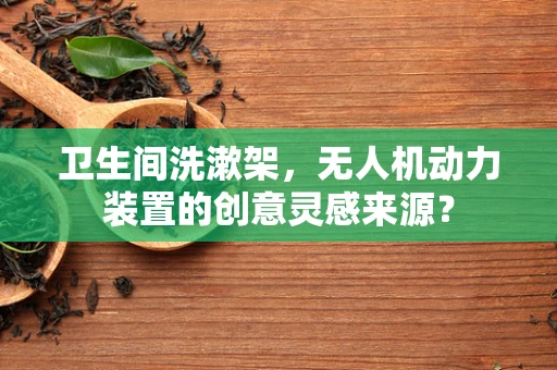 卫生间洗漱架，无人机动力装置的创意灵感来源？