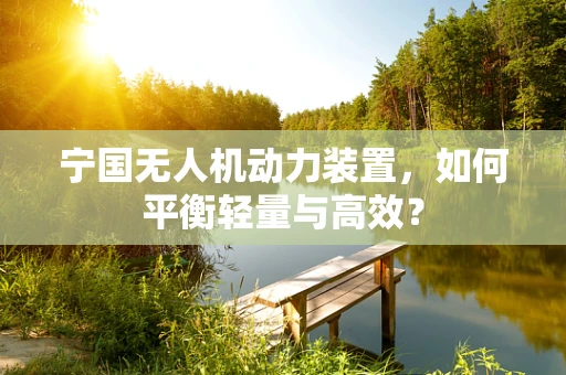 宁国无人机动力装置，如何平衡轻量与高效？