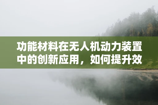 功能材料在无人机动力装置中的创新应用，如何提升效率与耐久性？