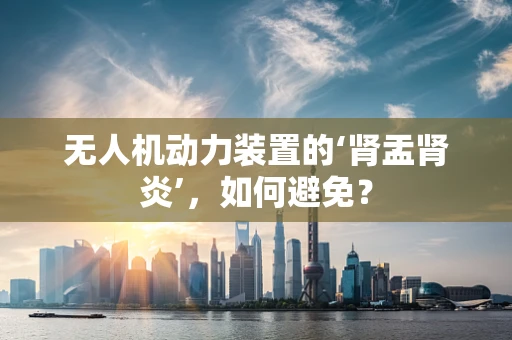 无人机动力装置的‘肾盂肾炎’，如何避免？