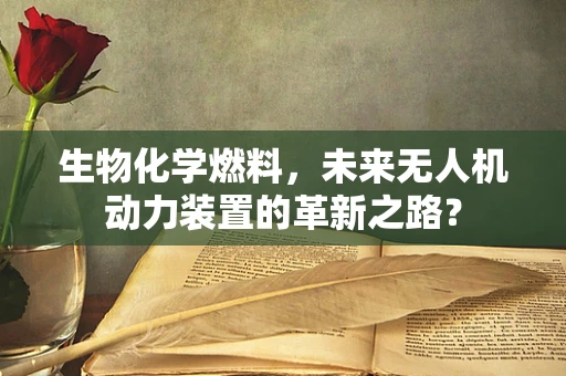 生物化学燃料，未来无人机动力装置的革新之路？