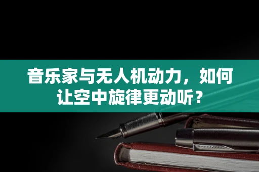 音乐家与无人机动力，如何让空中旋律更动听？