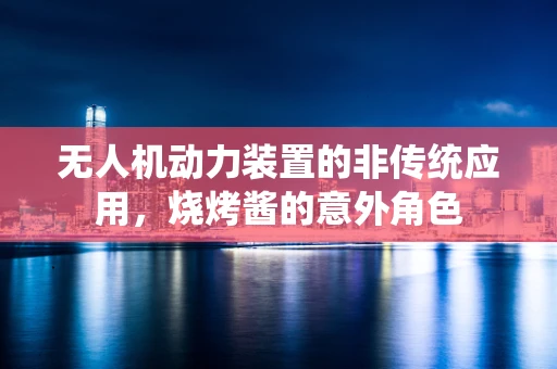 无人机动力装置的非传统应用，烧烤酱的意外角色