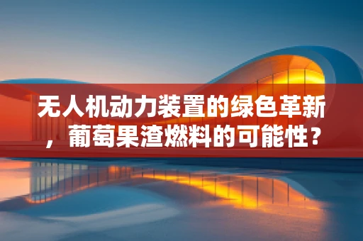无人机动力装置的绿色革新，葡萄果渣燃料的可能性？