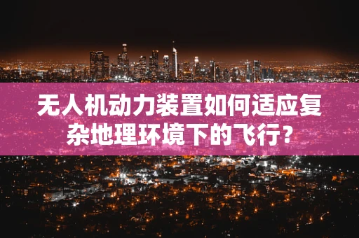 无人机动力装置如何适应复杂地理环境下的飞行？