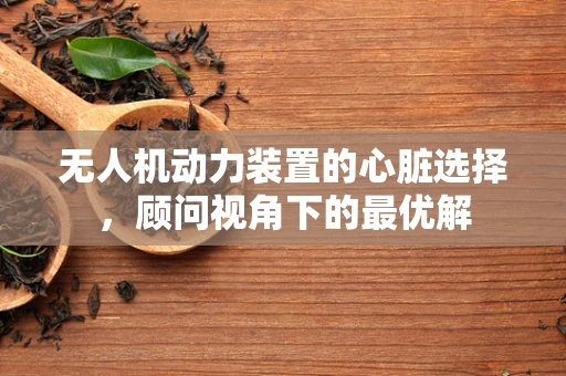 无人机动力装置的心脏选择，顾问视角下的最优解