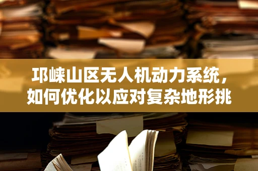 邛崃山区无人机动力系统，如何优化以应对复杂地形挑战？