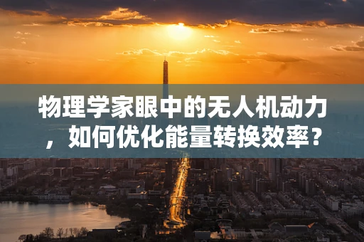 物理学家眼中的无人机动力，如何优化能量转换效率？