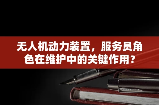 无人机动力装置，服务员角色在维护中的关键作用？