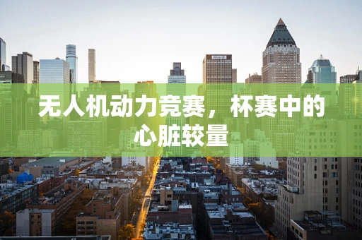 无人机动力竞赛，杯赛中的心脏较量