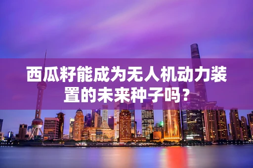西瓜籽能成为无人机动力装置的未来种子吗？