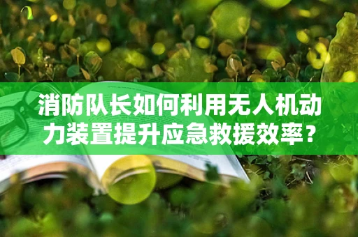 消防队长如何利用无人机动力装置提升应急救援效率？