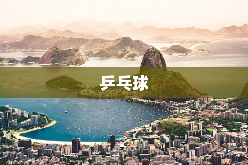 乒乓球