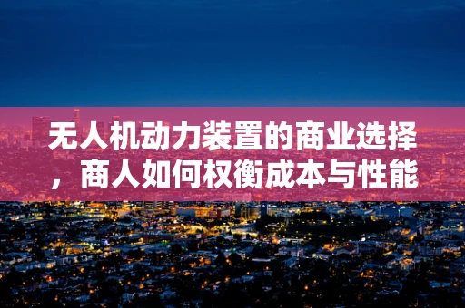 无人机动力装置的商业选择，商人如何权衡成本与性能？