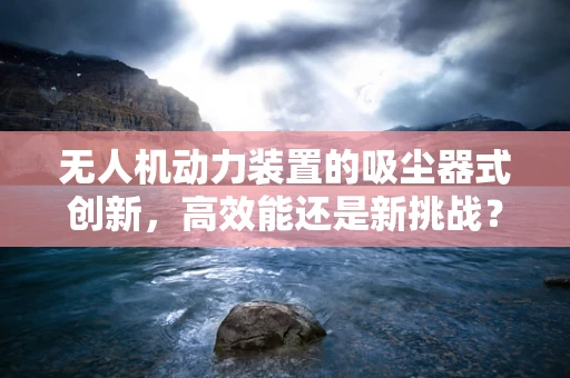 无人机动力装置的吸尘器式创新，高效能还是新挑战？
