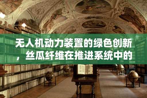 无人机动力装置的绿色创新，丝瓜纤维在推进系统中的应用潜力