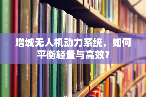 增城无人机动力系统，如何平衡轻量与高效？