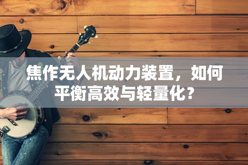焦作无人机动力装置，如何平衡高效与轻量化？
