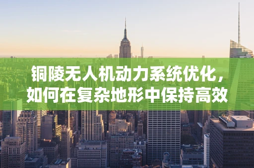 铜陵无人机动力系统优化，如何在复杂地形中保持高效能？