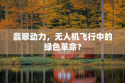 翡翠动力，无人机飞行中的绿色革命？