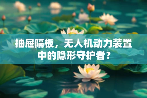 抽屉隔板，无人机动力装置中的隐形守护者？