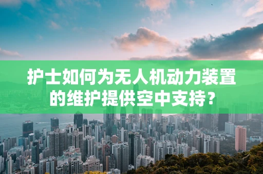 护士如何为无人机动力装置的维护提供空中支持？