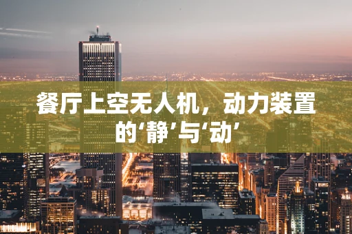 餐厅上空无人机，动力装置的‘静’与‘动’