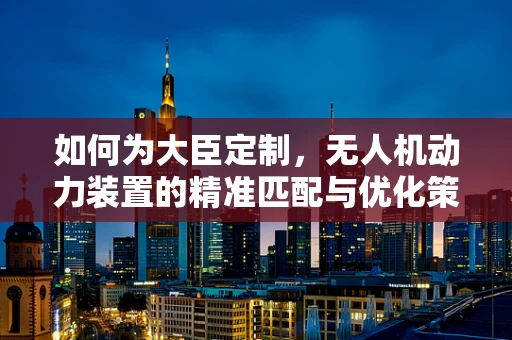 如何为大臣定制，无人机动力装置的精准匹配与优化策略