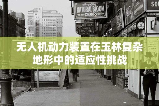 无人机动力装置在玉林复杂地形中的适应性挑战