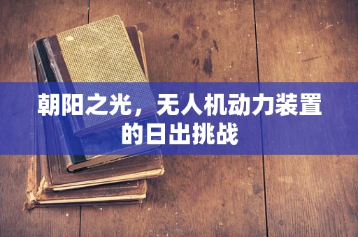 朝阳之光，无人机动力装置的日出挑战
