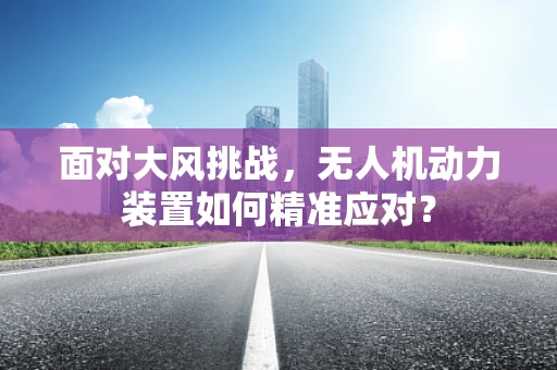 面对大风挑战，无人机动力装置如何精准应对？