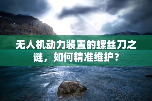 无人机动力装置的螺丝刀之谜，如何精准维护？