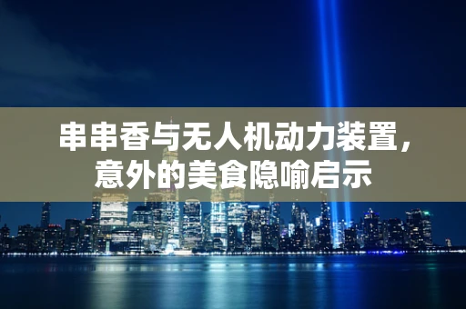 串串香与无人机动力装置，意外的美食隐喻启示